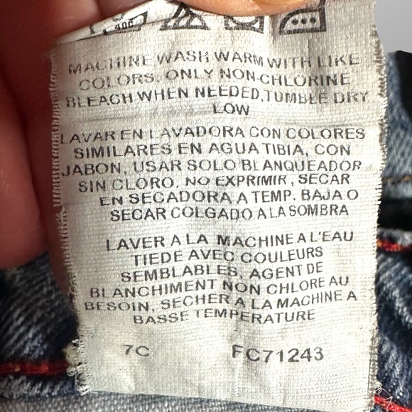 Vintage Women Twenty X Tulsa Low Rise Jeans 5/6 x 30  Slim Fit Straight Leg 20X - Picture 9 of 9